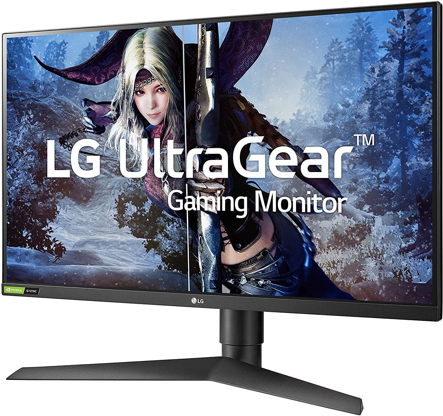 LG 27GL83A-B 27 Inch Ultragear QHD IPS 1ms NVIDIA G-SYNC Compatible Gaming Monitor, Black LG 27GL83A-B 27 Inch Ultragear QHD IPS 1ms NVIDIA G-SYNC Compatible Gaming Monitor, Black